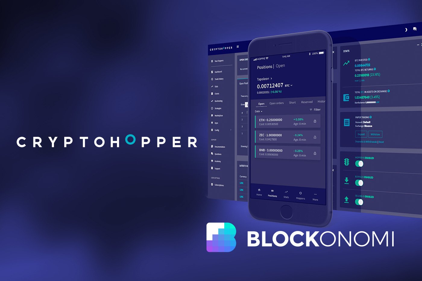 You are currently viewing Cryptohopper Review: Cryptocurrency Trading Bot Guide
